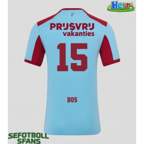 Feyenoord Jordan Bos #15 Tredje Tröja 2025-26 Kortärmad